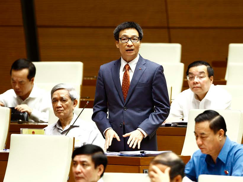 Phó Thủ tướng Vũ Đức Đam. Ảnh Như Ý