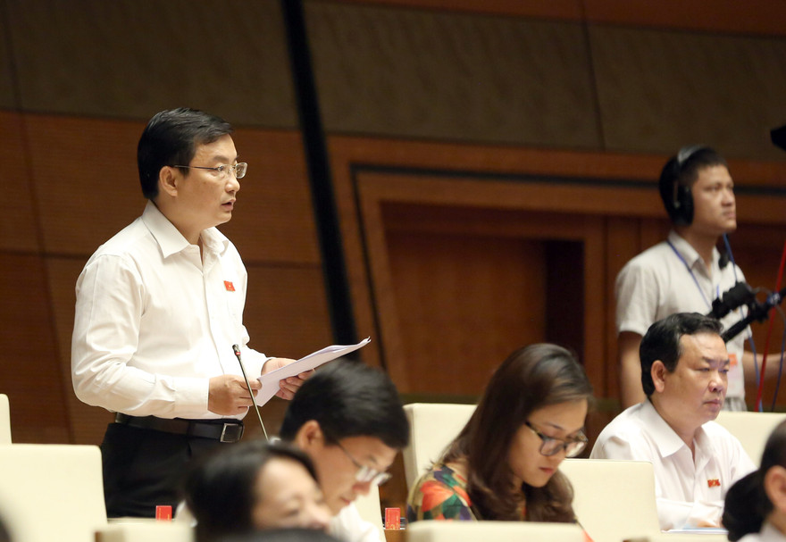 ĐB Phạm Trọng Nhân (Bình Dương). Ảnh: Như Ý