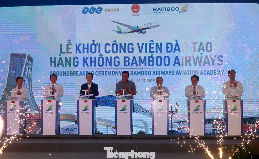 Viện đào tạo Hàng không Bamboo Airways được xây dựng trên quy mô 10ha, tại Quy Nhơn, Bình Định.