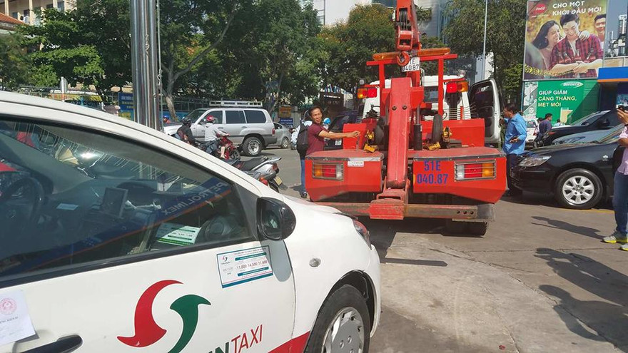 Xe vi phạm bị xử lý