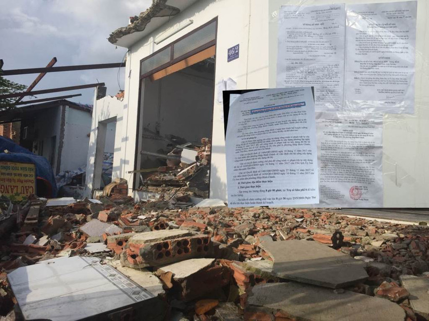 Dân cố thủ tại 'điểm nóng' xây nhà trái phép ở Thủ Đức