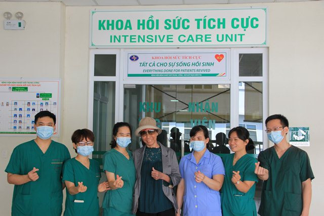 BN 19 là bác gái BN 17 đã được ra viện vào sáng 3/6.