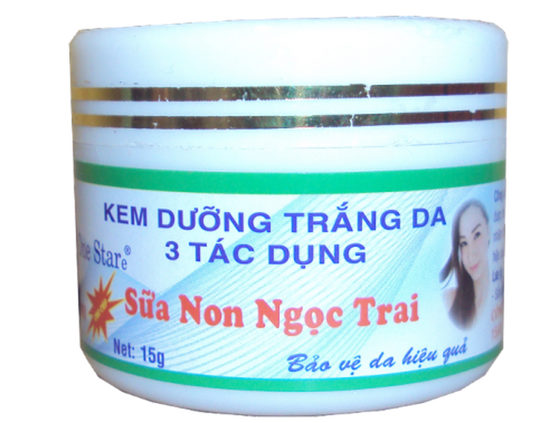 Sản phấm Kem dưỡng trắng da 3 tác dụng sữa non ngọc trai của Công ty mỹ phẩm Thịnh Phát