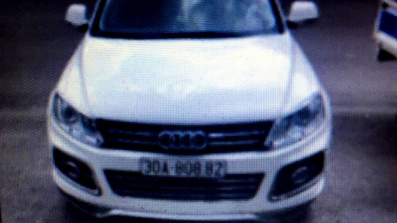 Đối tượng Tú đã mang xe ô tô này bán được 150 triệu để đánh bạc. Ảnh: TL