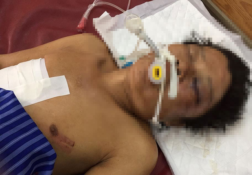 Người đàn ông này tử vong vẫn chưa xác định được danh tính *ảnh: TL