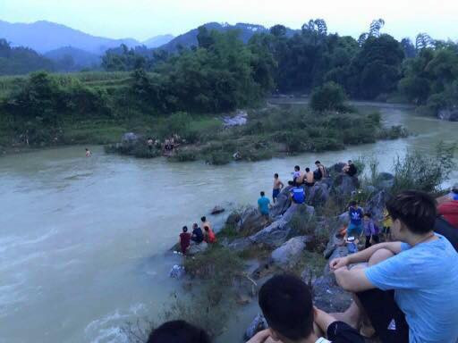 hiện trường vụ tai nạn: Ảnh: Thanh Hiền