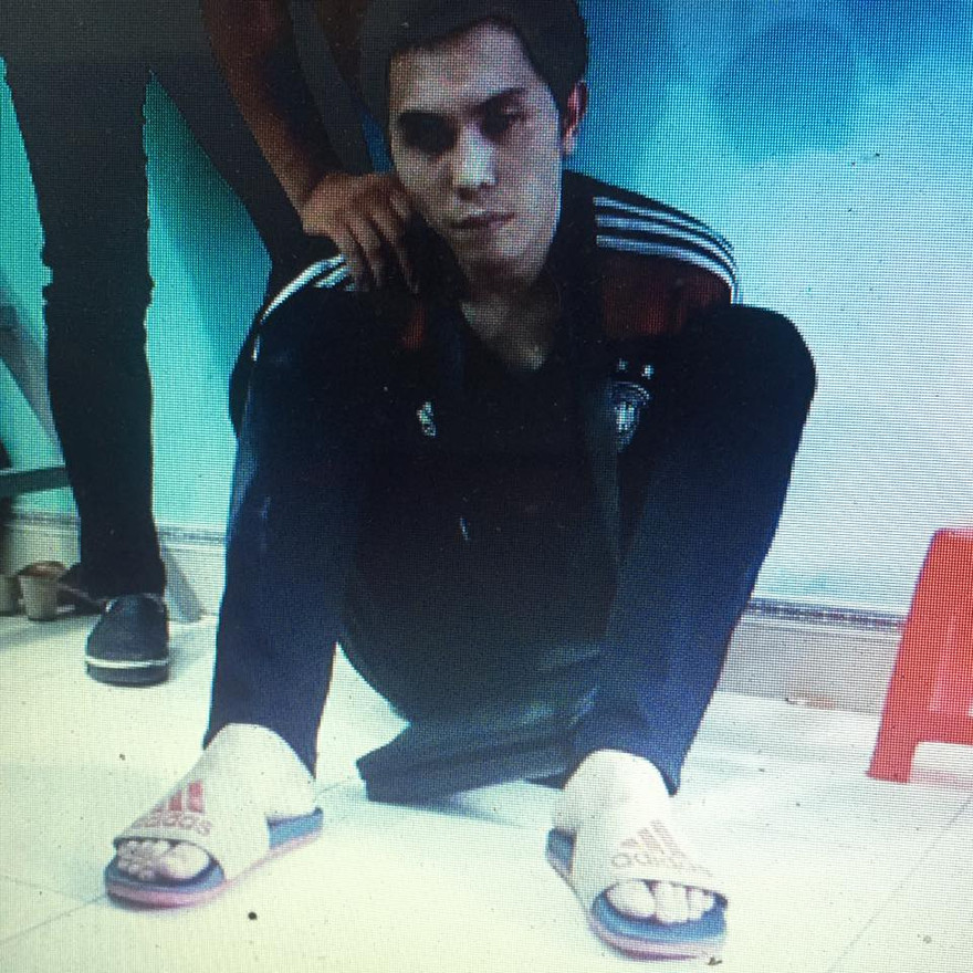 Đối tượng Việt bị tóm gọn tại TP Lạng Sơn *ảnh: Duy Chiến