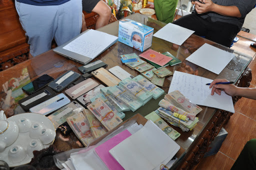 Đường dây cá độ bóng đá ở Lạng Sơn hoạt động tin vi, liên tỉnh giữa Lạng Sơn và Bắc Giang .Ảnh: TL