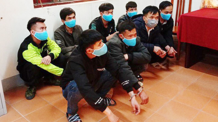 Các đối tượng trong đường dây đưa người Trung Quốc nhập cảnh trái phép. Ảnh: TL