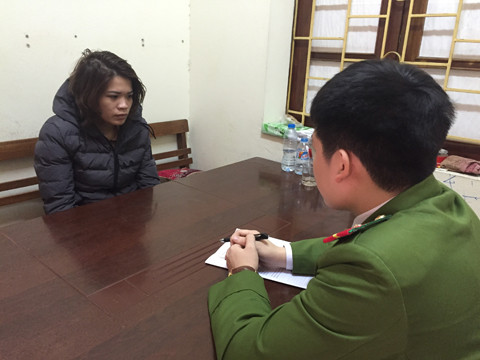 “Má mì” Tuyết khai nhận hành vi bán người. Ảnh: Nguyệt My