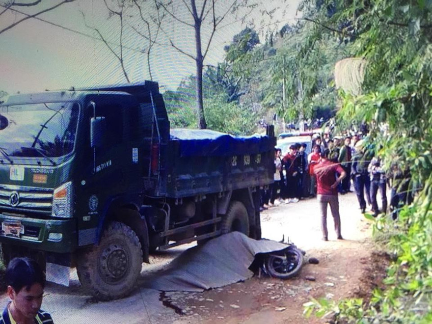 Hiện trường vụ tai nạn *ảnh: TL