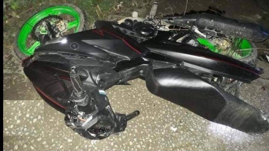 Hiện trường vụ tai nạn .Ảnh: TL