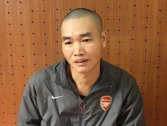 Đối tượng Tiên khai nhận hành vi tại cơ quan điều tra .Ảnh: N. My