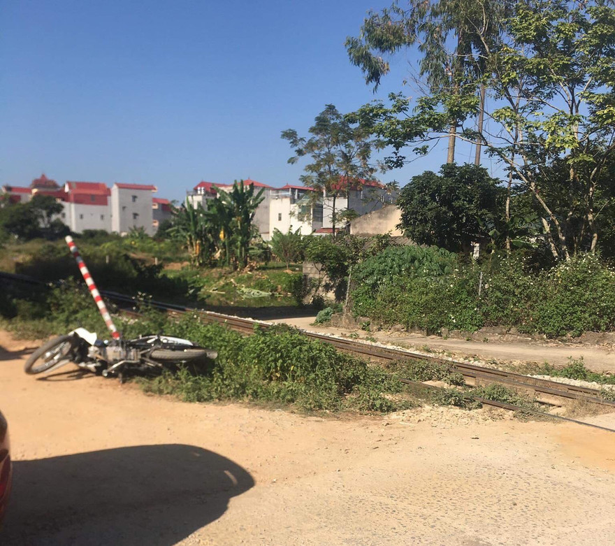 Hiện trường vụ tai nạn .Ảnh: Duy Chiến 