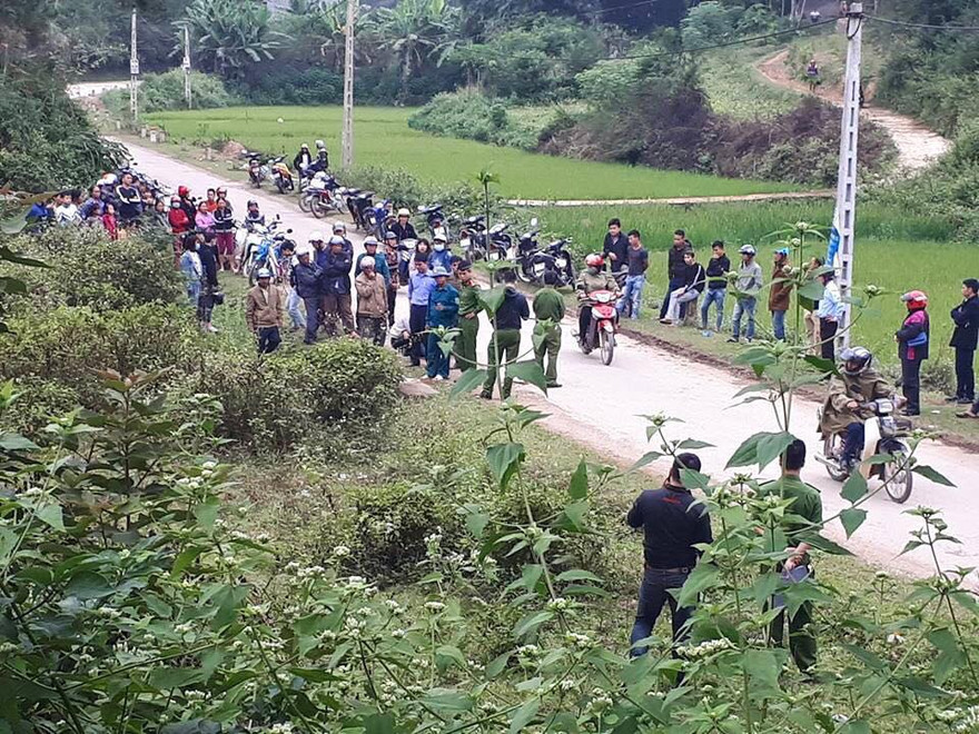 Hiện trường vụ tai nạn. Ảnh: TL