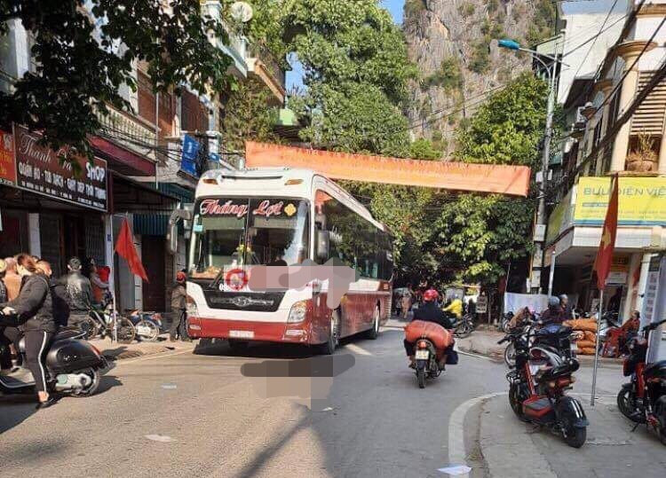 Hiện trường vụ tai nạn .Ảnh: TL