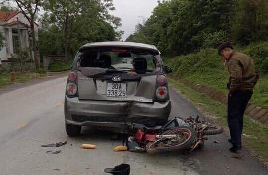 Hiện trường vụ tai nạn .Ảnh: TL