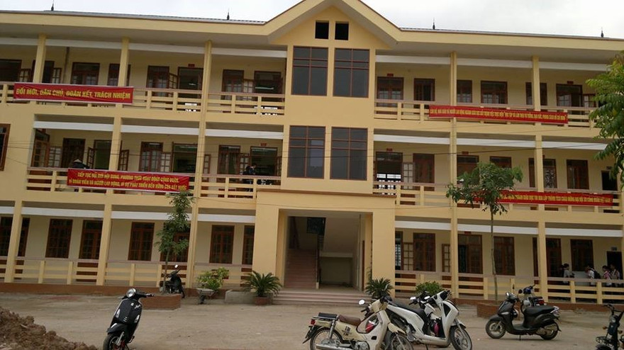 Chỉ vì dại dột, nam sinh lớp 12 đã bỏ dở sự học tại ngôi trường THPT Đồng Đăng .Ảnh: TL