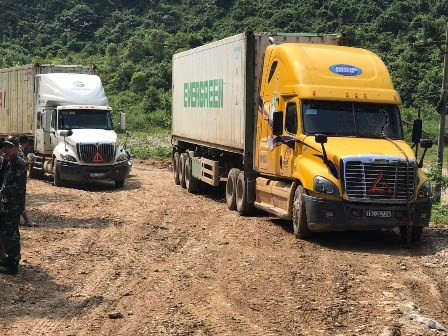 Hiện trường vụ tai nạn .Ảnh: Vũ Tiệp