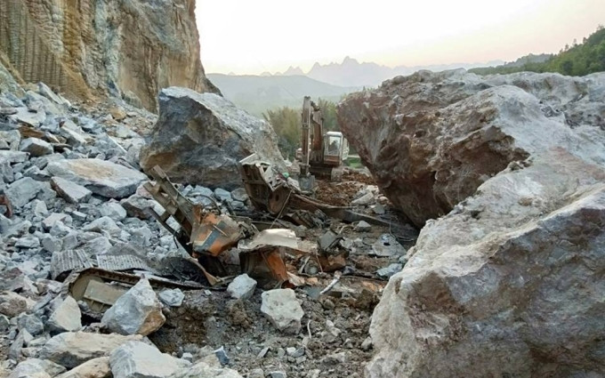 Hiên trường vụ tai nạn. Ảnh: TL