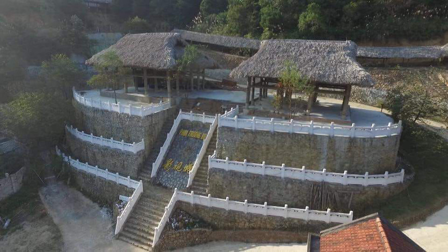 Nơi được coi là trung tâm của "Phim trường" ở thôn Rọ Phải, TP Lạng Sơn .Ảnh : TL