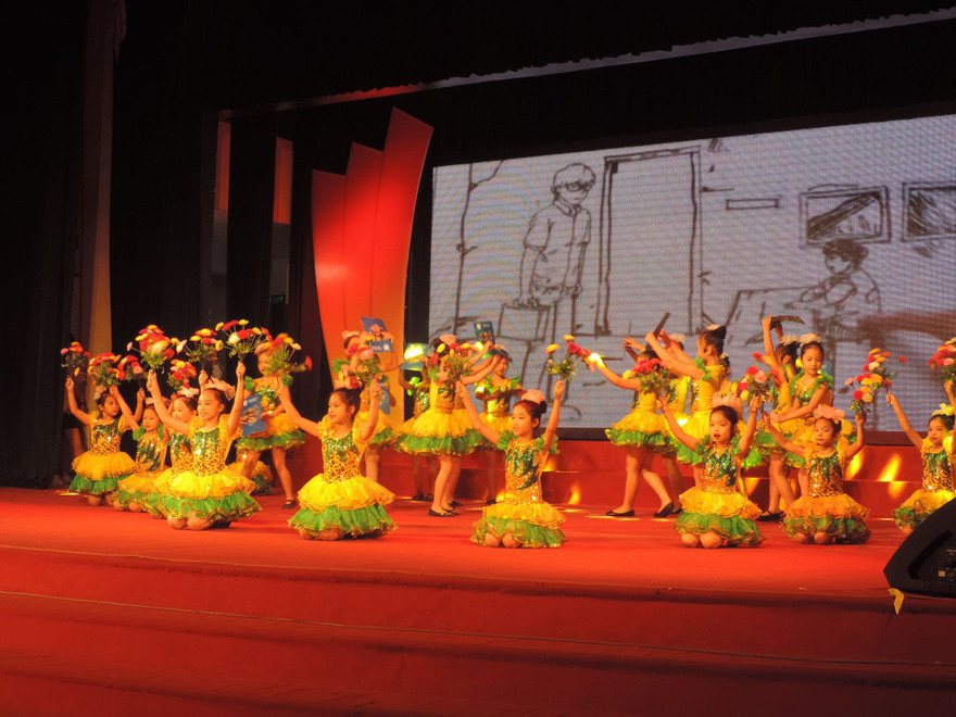 Các tiết mục tại buổi lễ