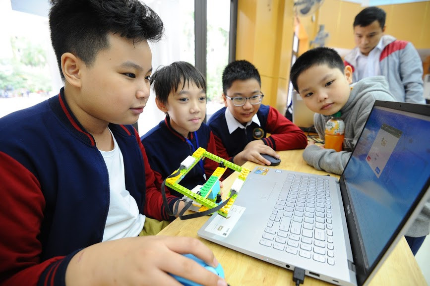 Các thí sinh tham gia vòng Sơ khảo Hội thi Tin học trẻ toàn quốc lần thứ XXVI – 2020 khu vực miền Bắc