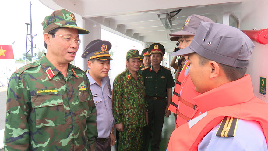 Phó chủ nhiệm Tổng cục Chính trị - Thượng tướng Trần Quang Phương. Ảnh IT