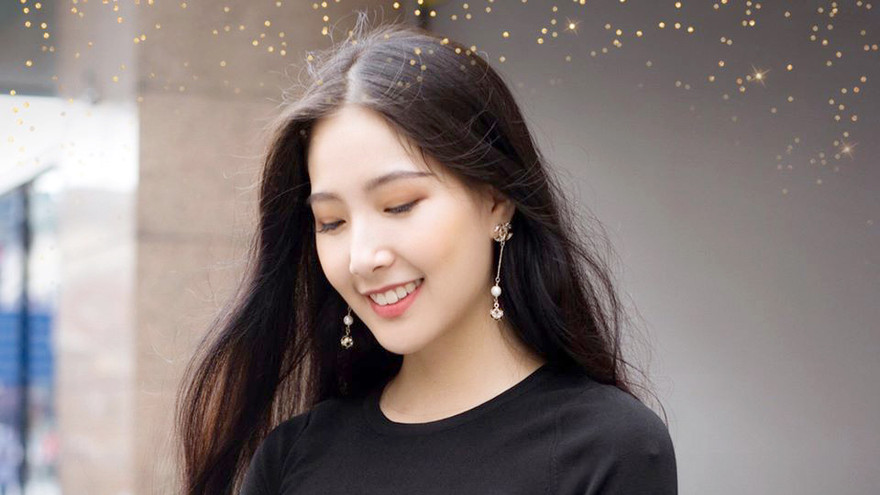 Nét đẹp trong trẻo, hiện đại của hoa khôi nữ sinh viên thanh lịch Thủ đô năm 2019. 