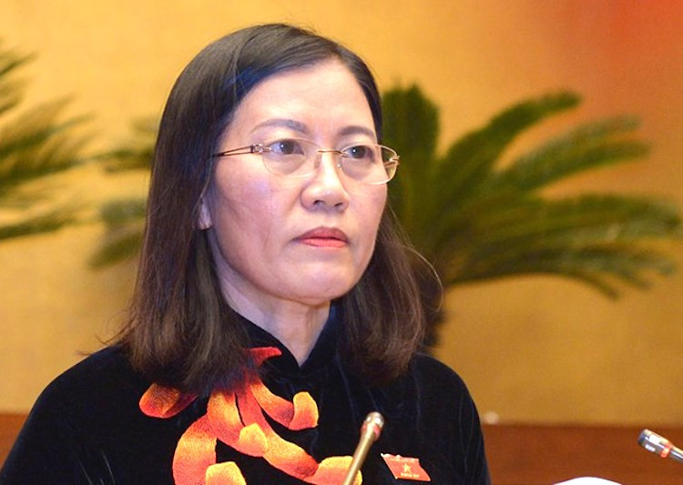 Chủ nhiệm Uỷ ban Tư pháp Lê Thị Nga