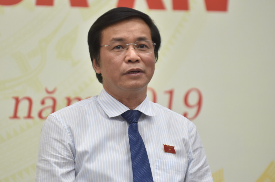 Tổng thư ký Quốc hội Nguyễn Hạnh Phúc. Ảnh Như Ý