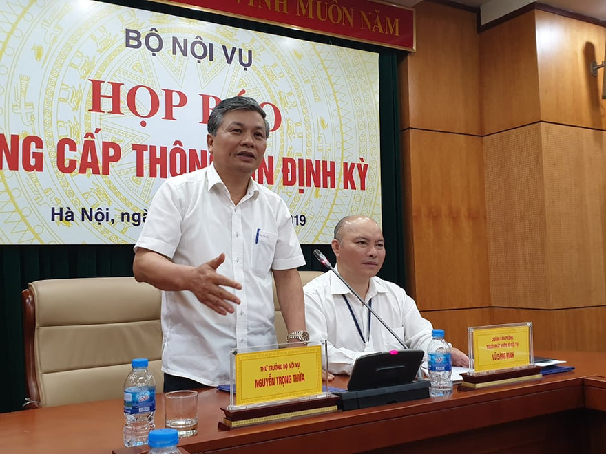 Thứ trưởng Bộ Nội vụ Nguyễn Trọng Thừa