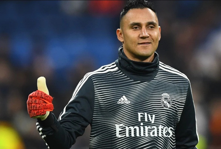 Thủ thành Keylor Navas của Real Madrid.