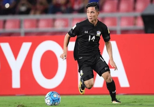 Supachok Sarachat là tài năng trẻ hàng đầu bóng đá Thái Lan hiện nay.