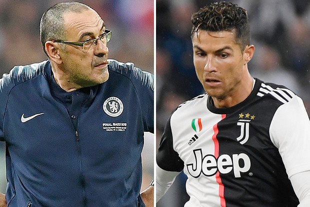 HLV Maurizio Sarri muốn Cristiano Ronaldo đá như một số 9 thực sự ở mùa tới.