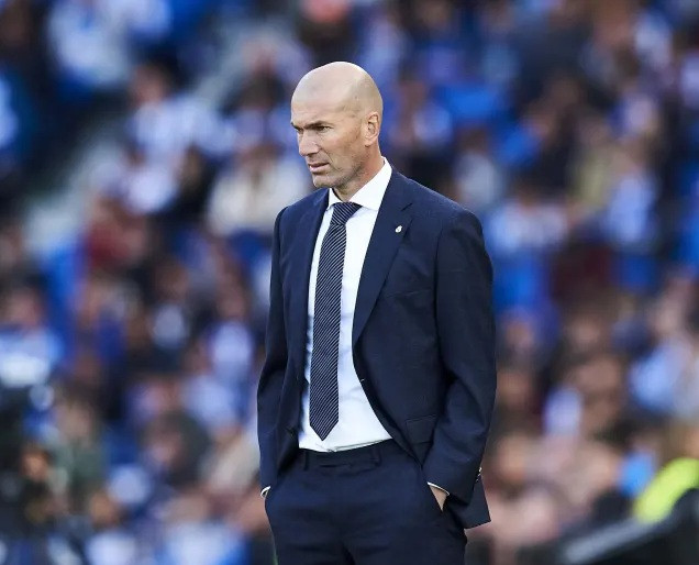 HLV Zinedine Zidane của Real Madrid.