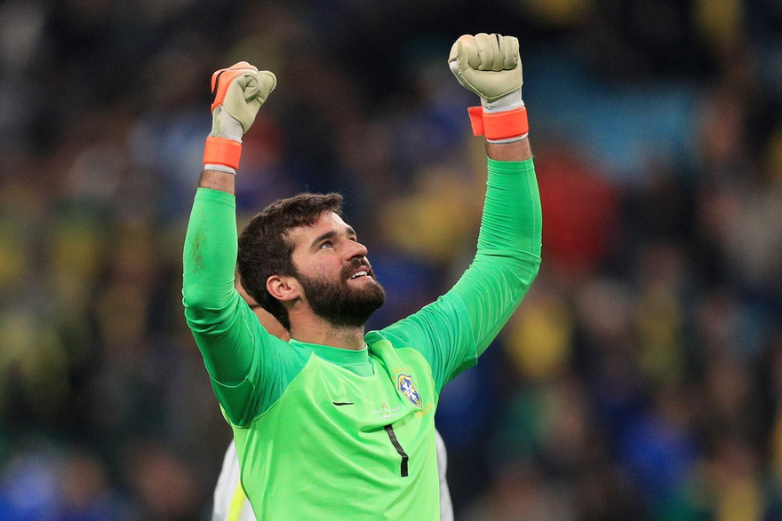 Alisson Becker chưa để thủng lưới bàn nào tại Copa America 2019.