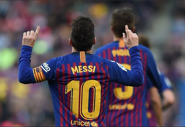 Lionel Messi đã có 6 bàn từ đá phạt hàng rào tại La Liga mùa này.