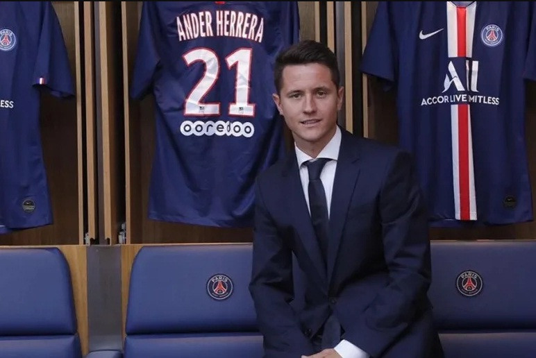 Ander Herrera chính thức là người của PSG.