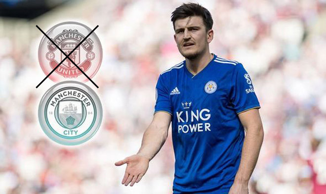 Harry Maguire quyết định gia nhập Man City thay vì M.U.