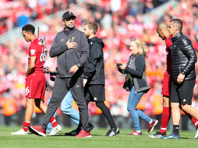 HLV Jurgen Klopp của Liverpool.