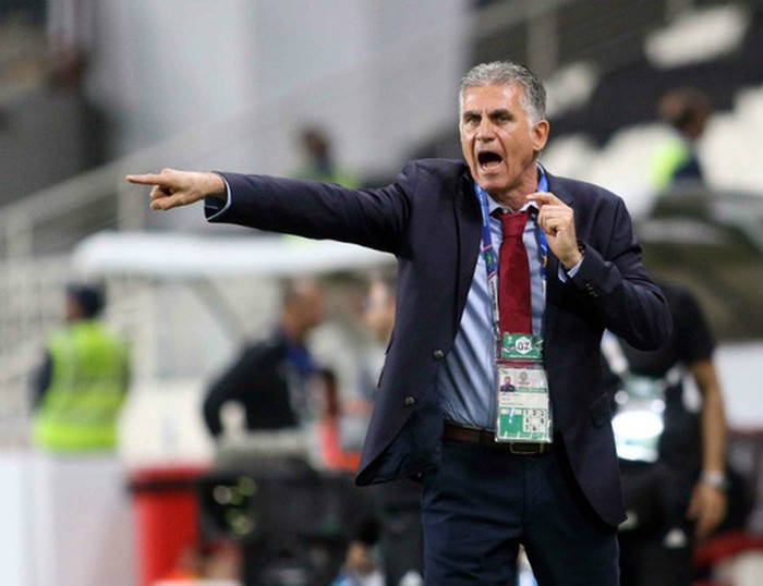 HLV Carlos Queiroz của đội tuyển Iran.
