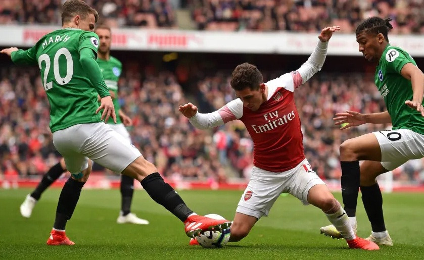 Lucas Torreira là cầu thủ bị phạm lỗi nhiều nhất Premier League mùa giải 2018/19.
