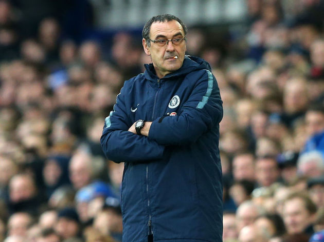 HLV Maurizio Sarri của Chelsea.