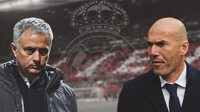 HLV Mourinho sẽ thay HLV Zidane dẫn dắt Real Madrid trong thời gian tới.