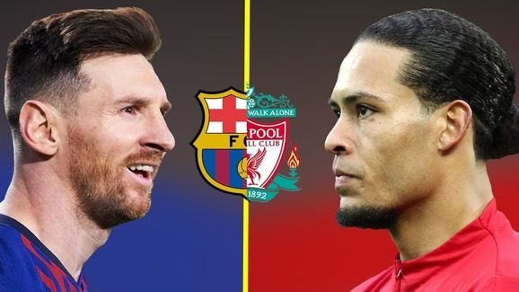 Lionel Messi chuẩn bị đối đầu Virgil van Dijk.