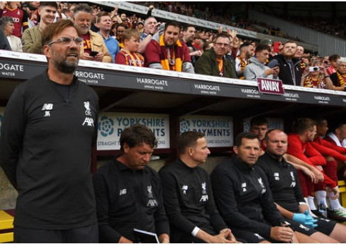 HLV Jurgen Klopp của Liverpool.