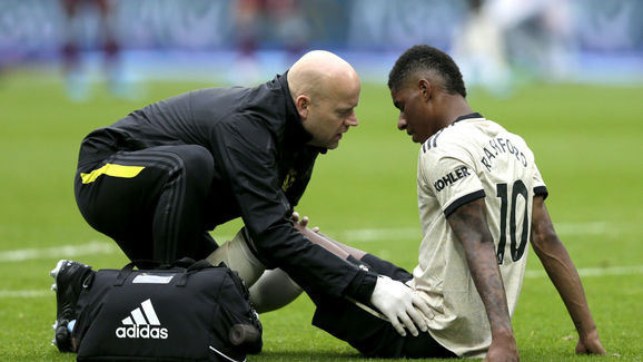 Marcus Rashford dính chấn thương háng và sẽ phải nghỉ thi đấu khoảng 10 ngày.