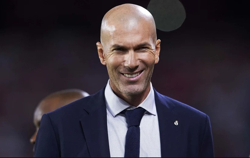 HLV Zinedine Zidane của Real Madrid.