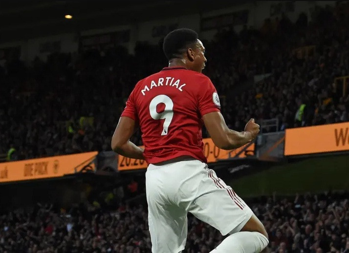 Anthony Martial đang có phong độ cao trong màu áo M.U.